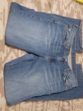 Classic Lucky  Blue Boot Cut Dungerees - Mid Wash Women’s Denim